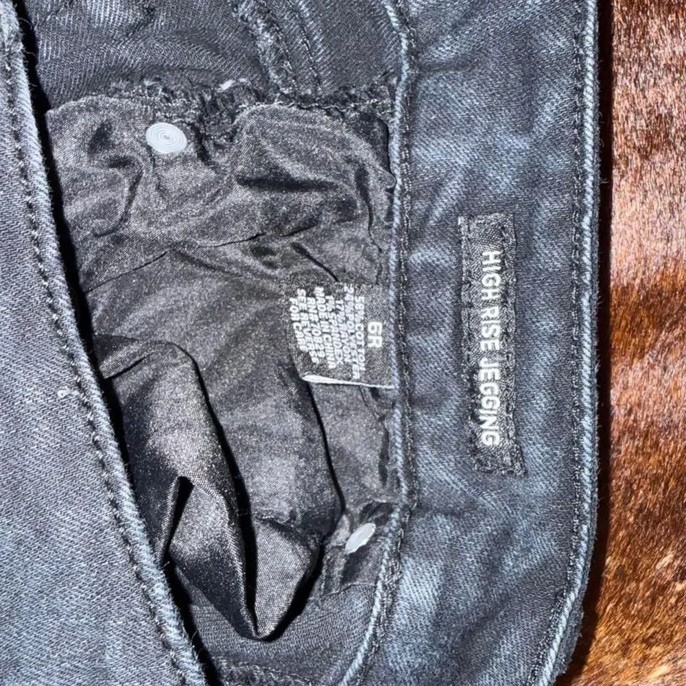 Rue-21 Women's Black and Grey Jeans